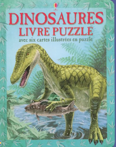 dinosaures : livre puzzle