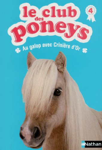 au galop avec crinière d'or