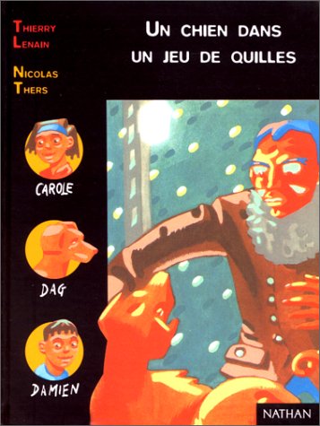 un chien dans un jeu de quilles   [5]