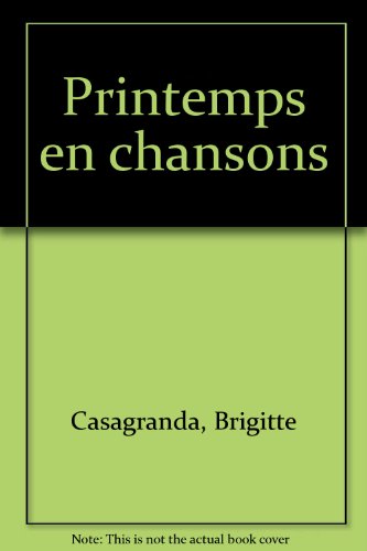printemps en chansons
