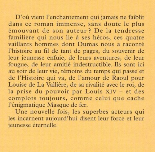 le vicomte de bragelonne  