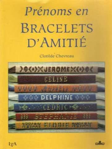 prénoms en bracelets d'amitié