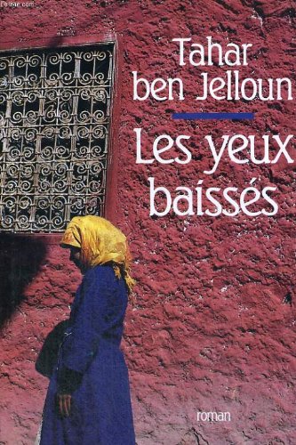 les yeux baissés  