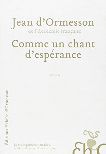 comme un chant d'espérance