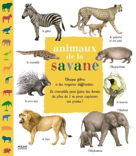 animaux de la savane