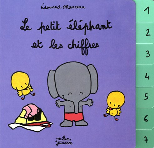 le petit éléphant et les chiffres  