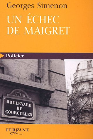 un échec de maigret  