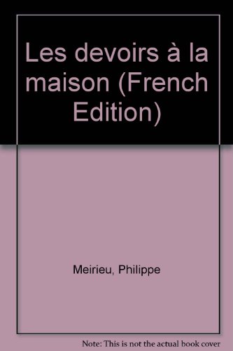les devoirs à la maison  