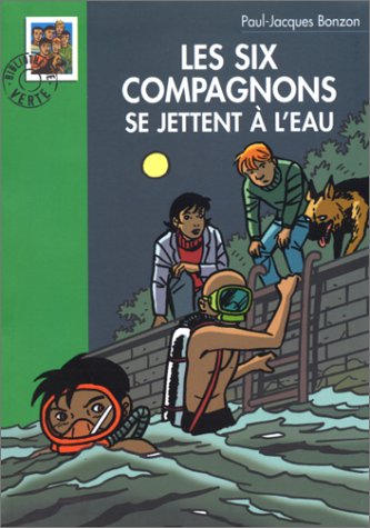 les six compagnons se jettent à l'eau  