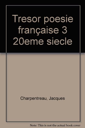 trésor de la poésie française [3]