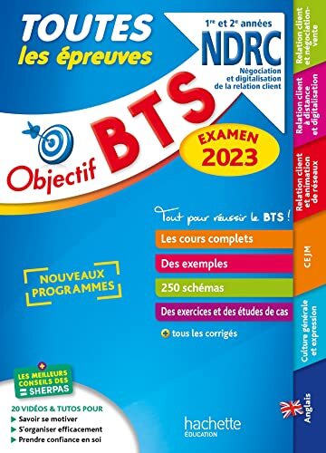 bts : ndrc (1e et 2e années) - toutes les matières (édition 2022)