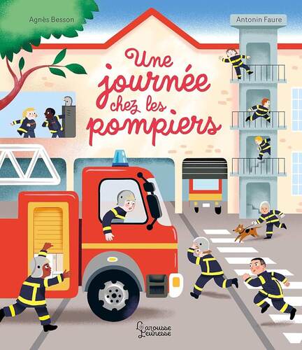 une journée chez les pompiers  