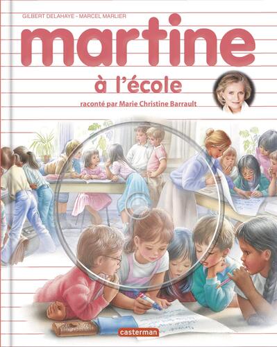 martine à l'école