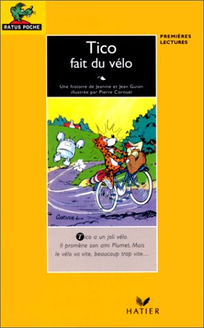 Tico fait du vélo