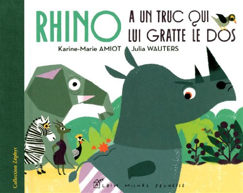 rhino a un truc qui lui gratte le dos