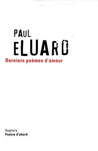 derniers poemes d'amour