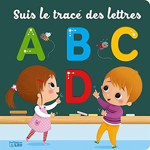 suis le tracé des lettres