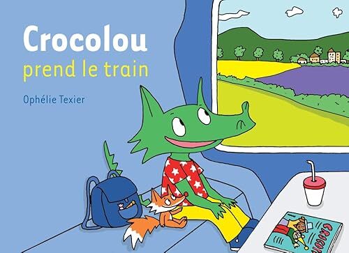 crocolou prend le train