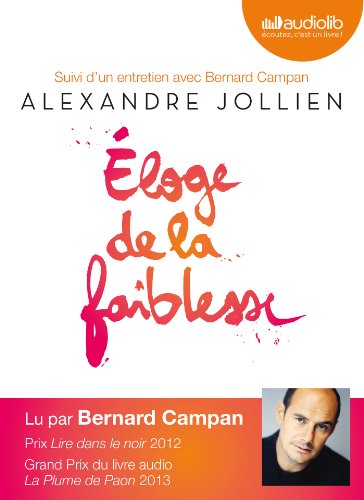 eloge de la faiblesse (livre audio)