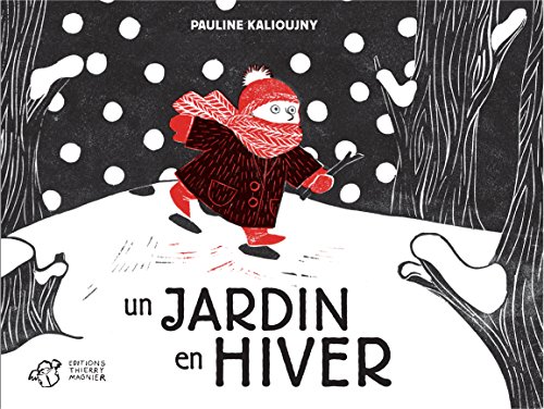 un jardin en hiver  
