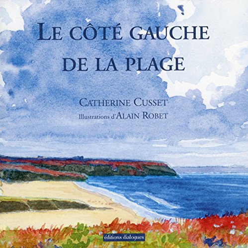 le côté gauche de la plage  