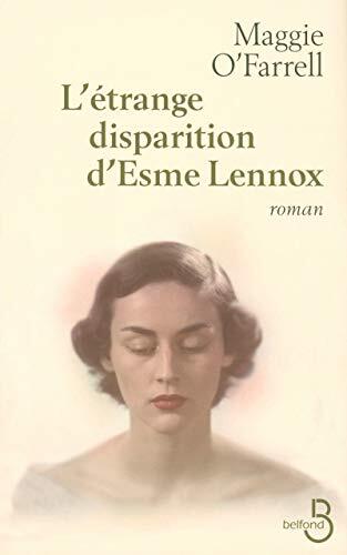 l' étrange disparition d'esme lennox  