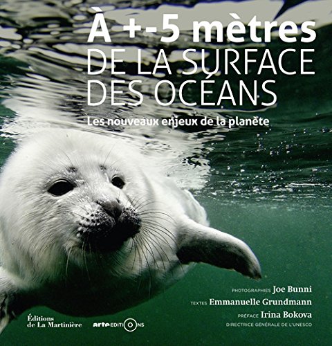 à +- 5 mètres de la surface des océans