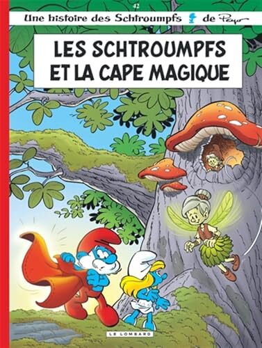 les schtroumpfs lombard - tome 42 - les schtroumpfs et la cape magique  