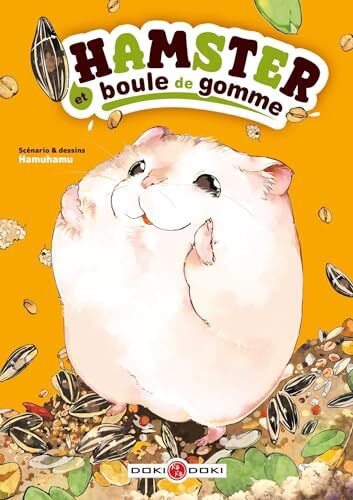 hamster et boule de gomme