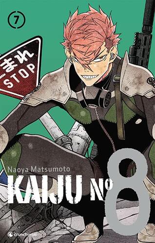 Couverture: kaiju n°8 tome 7 kaiju n°8 tome 7