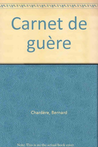 Carnet de guere