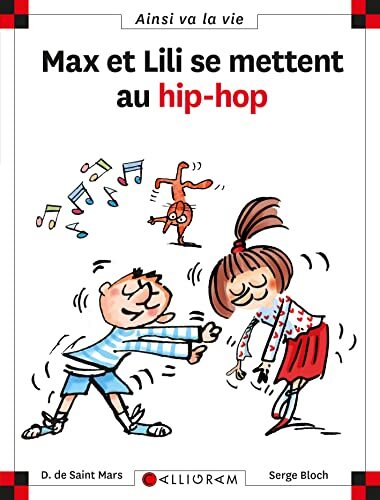 Couverture: max et lili se mettent au hip-hop - tome 129 max et lili se mettent au hip-hop - tome 129