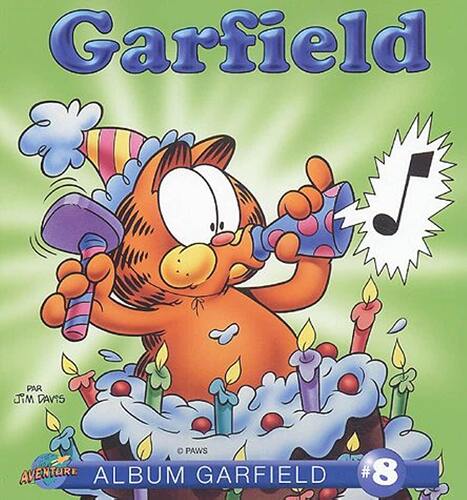 album garfield n.8