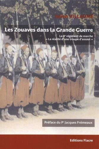 Couverture: les zouaves dans la grande guerre les zouaves dans la grande guerre