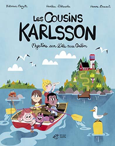 Couverture: Mystère sur l'île aux Grèbes Mystère sur l'île aux Grèbes