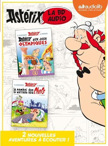 astérix, la bd audio, t04. astérix aux jeux olympiques ; le combat des chefs [4]