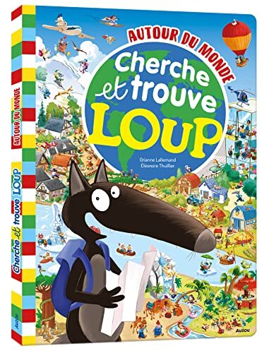 cherche et trouve loup : autour du monde