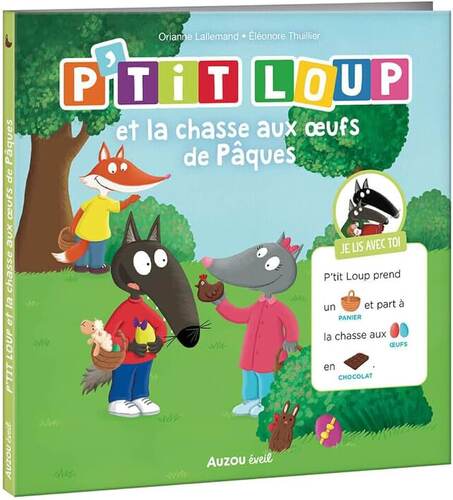 p'tit loup et la chasse aux oeufs
